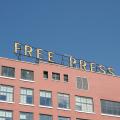 Rear Side of Winnipeg Free Press Building