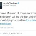 Walking away from electoral reform may be a fatal error for the Trudeau Government 