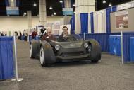 Ell Williams tests out Local Motors' 3D printed Strati 