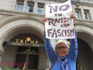 Protesting white supremacy in Washington, DC