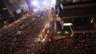 Protesters in Seoul, South Korea on Nov. 19, 2016.     IMAGE: JUNG YEON-JE-POOL/