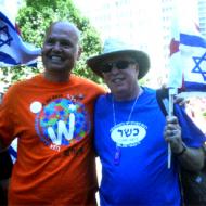 Rocco Rossi and Bernie Farber at Pride 2010