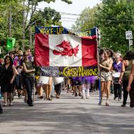  Kathleen Wynne's Home Demonstration. Kevin Konnyu//FreeGrassy.net