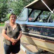 Alice Rigney in Fort Chipewyan