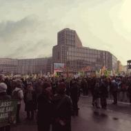 25,000 people protest GMOs, CETA and TTIP in Berlin on January 17. Twitter photo