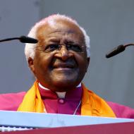 South African anti-apartheid leader and archbishop Desmond Tutu urged the United