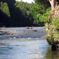 Photo of Grand River at the Elora Gorge by the Grand River Conservation Authorit