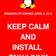 Keep Calm and Install GNU Linux