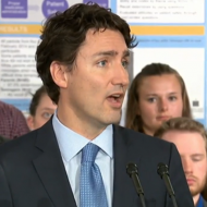 Screenshot: Trudeau explains motion to change committee