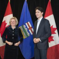 Rachel Notley & Justin Trudeau