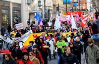 On Saturday, March 9, thousands marched through Toronto for IWD. 