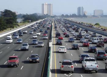 Interstate 80 near Berkeley, California