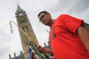 March 4 Justice completes 4,400 km trek from Vancouver to Ottawa for Indigenous justice