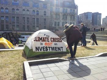 Divest McGill occupies administration office over decision to keep fossil fuel investments