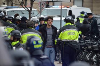 Activists and journalists arrested in Washington DC during Trump's inauguration