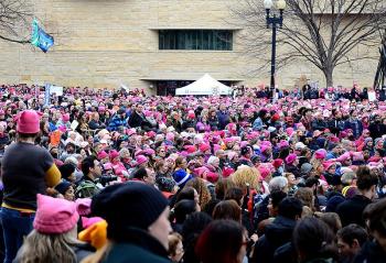 The Women's March on Washington (Wikimedia commons)