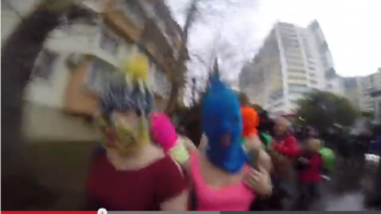 Video: Pussy Riot direct from Sochi: Putin will teach you how to love