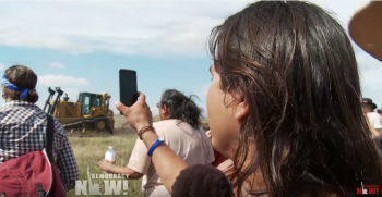 Dakota Access Pipeline Company attacks Indigenous protesters with dogs and pepper spray 