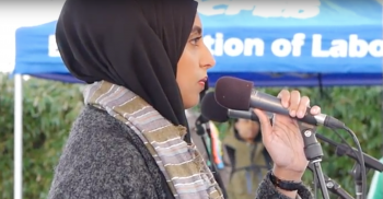 'Today, let us commit to speaking out for those whose voices may not be as loud': Samaah Jaffer at Vancouver's Women's March