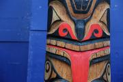 Survivors' totem pole, DTES Vancouver, B.C.